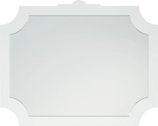 Зеркало Corozo Манойр 105см белый SD-00000272